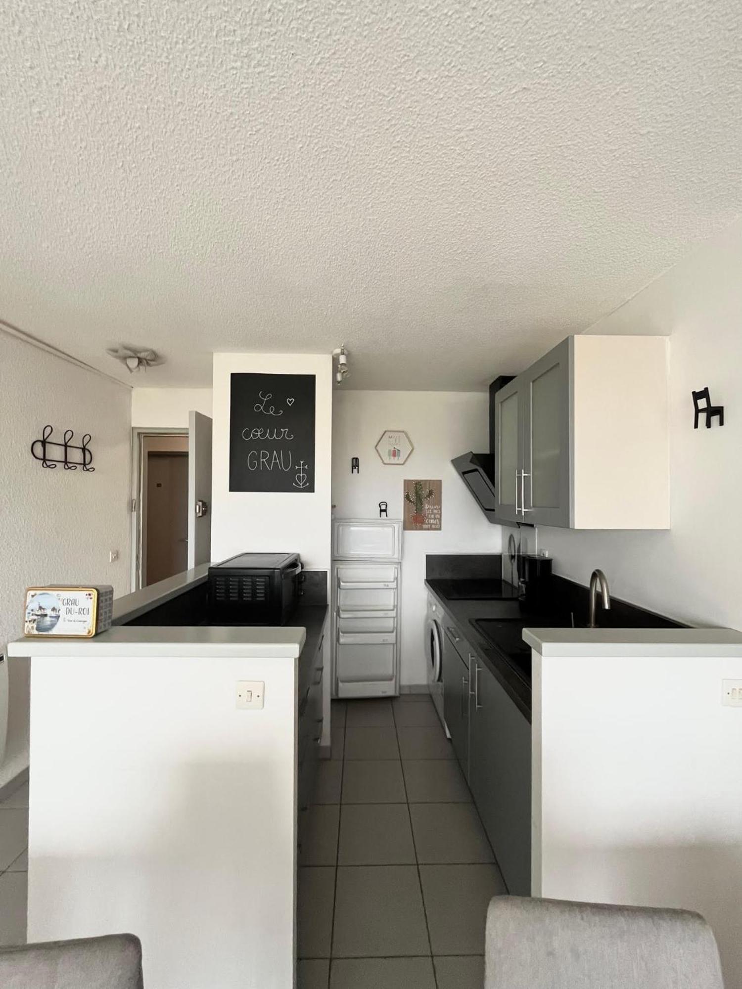 Appartement Devant La Mer + Parking Льо Гро-дю-Роа Екстериор снимка